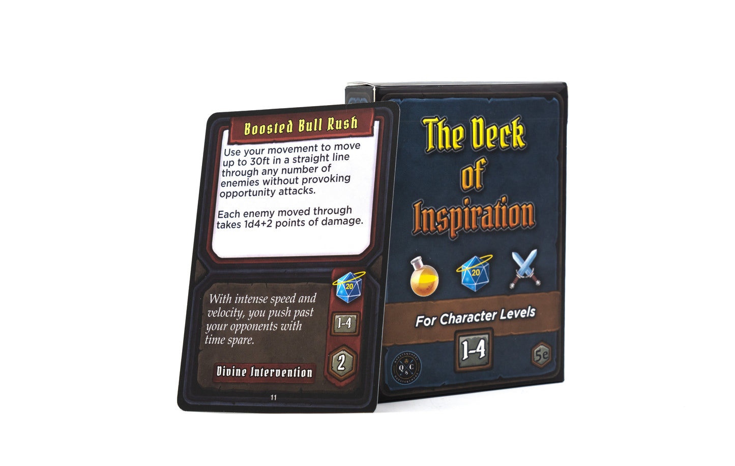 Deck of Inspiration -- Deck 1 -- Level 1 - 4