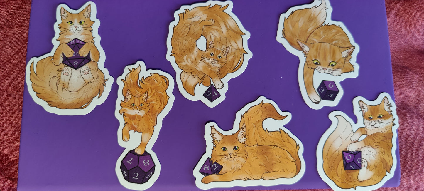 Cats Grace Sticker Collection