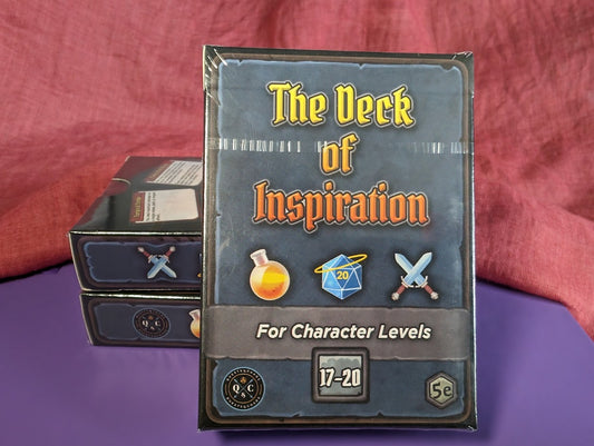 Deck of Inspiration -- Deck 4 -- Level 17 - 20