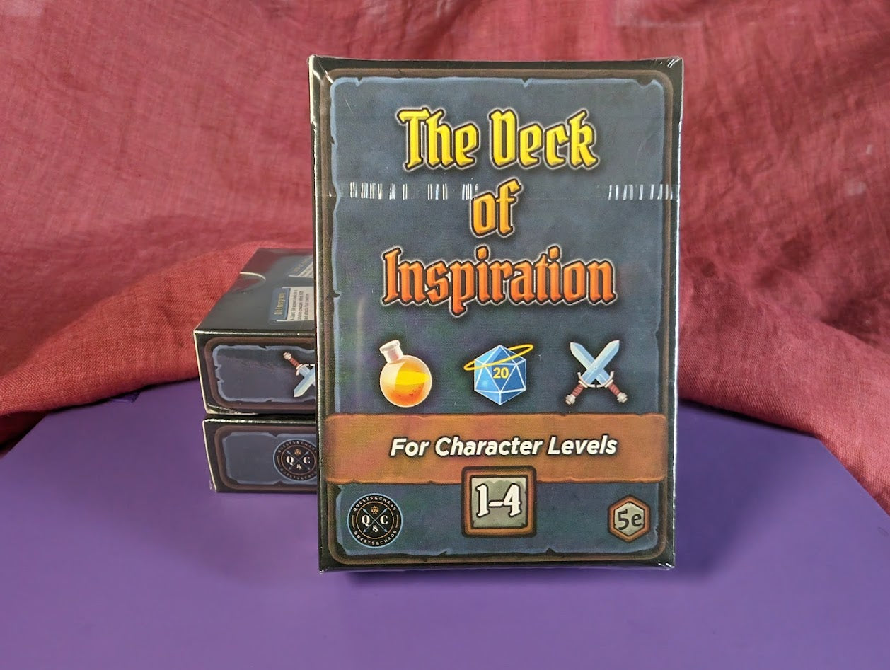 Deck of Inspiration -- Deck 1 -- Level 1 - 4