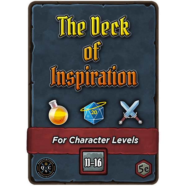 Deck of Inspiration -- Deck 3 -- Level 11 - 16